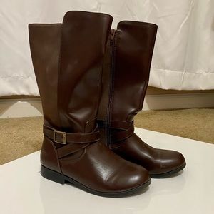 Girls Knee High Boots Size 4